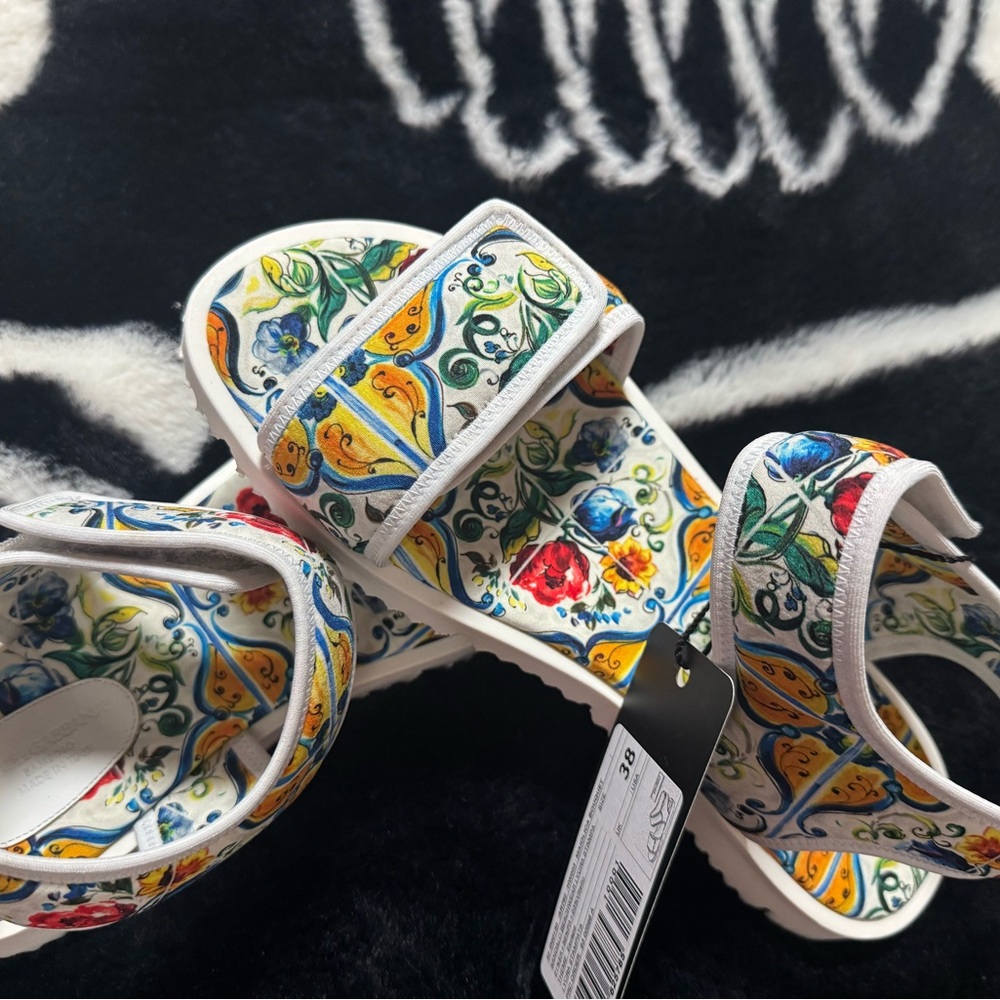 Dolce & Gabbana Majolica Sandals